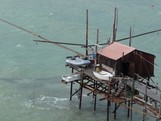 fishing trebuchet in Southern Italy