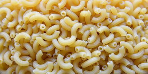 Dry Italian Macaroni background texture