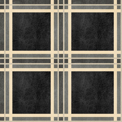Leather Textured Seamless Plaid Pattern High Details Trendy Fashion Colors Endless Design Perfect for Fabric Print Wall Paper and Wrapping Paper Geometric Squares and Stripes