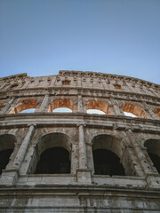 Obraz premium Сolosseum Amphitheatrum Flavium Rome Italy