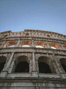 Сolosseum Amphitheatrum Flavium Rome Italy