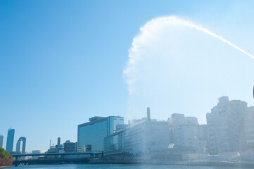 中之島公園の噴水