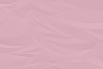 crumpled pink paper background close up