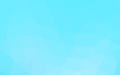 Light BLUE vector abstract mosaic background.