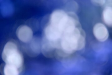 blue bokeh abstract background
