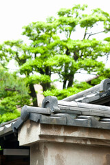 Obraz premium 日本家屋の屋根