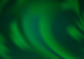 Light Green vector blurred and colored template.