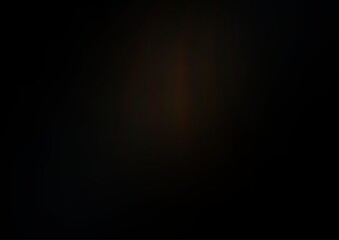 Dark Black vector blurred shine abstract template.