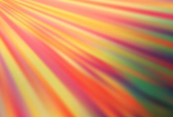 Fototapeta premium Light Orange vector background with straight lines.