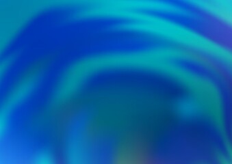 Light BLUE vector blurred shine abstract background.