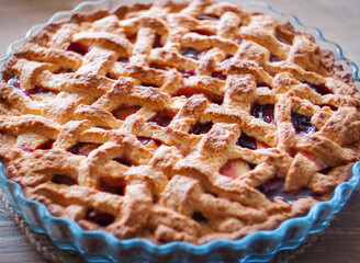 homemade apple pie