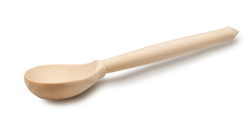 Wooden Spoon isolated on white background