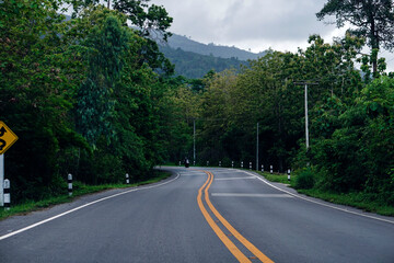 road in the mountains