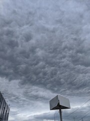 rain storm clouds