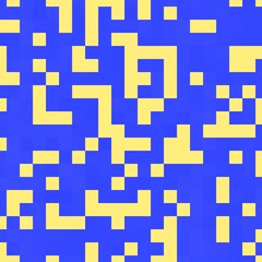 Pixel square art abstract illustration background