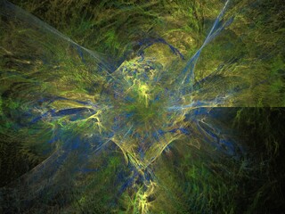 Imaginatory fractal background Image