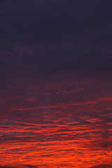 夕焼け雲
