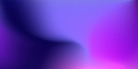 Beautiful purple, pink and blue gradient background. Abstract Blurred violet colorful backdrop. Vector illustration for your graphic design, banner, poster, card or website