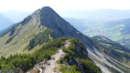 Naklejka premium Gipfel Iseler Oberjoch