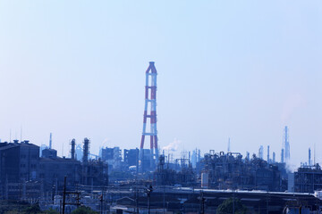 Fototapeta premium 水島工業地帯