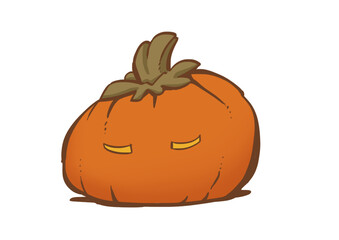 pumpkin isolated on white background