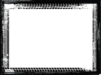 Vector Frames. rectangles for image. distress texture . Grunge Black borders isolated on the background . Dirt effect . geometric shapes for your design