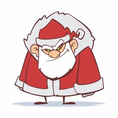 cartoon santa claus
