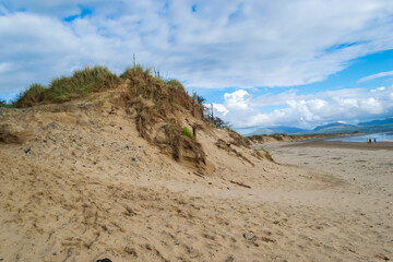 landscape with blue sky