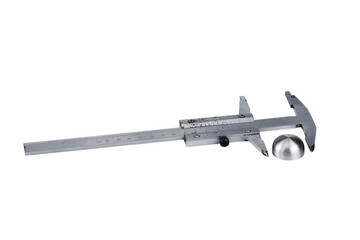 old solid measuring universal tool caliper