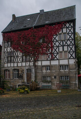 German village Korneliemuenster in the region Eifel