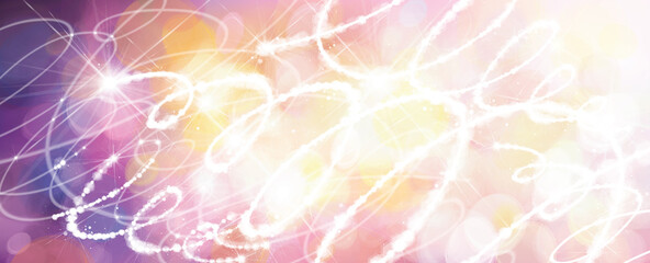 Fototapeta premium Vector colorful lights background. Holiday background.