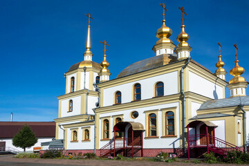 Orthodox Church of the assumption of the blessed virgin Mary in the village of Mundybash