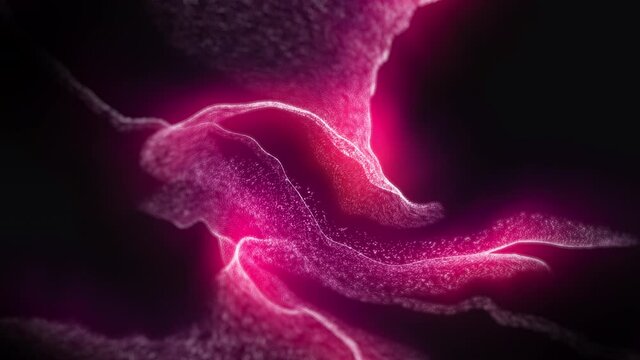 3d rendered illustration of abstract moving energy.
