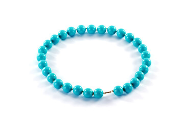 very refined and beautiful beads of turquoise stone