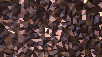 Rosy brown abstract background. Geometric vector illustration. Colorful 3D wallpaper.