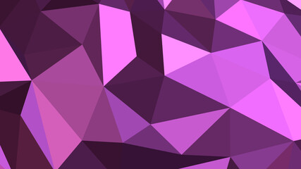 Medium orchid abstract background. Geometric vector illustration. Colorful 3D wallpaper.