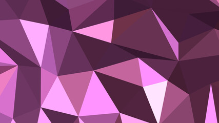 Fototapeta premium Violet abstract background. Geometric vector illustration. Colorful 3D wallpaper.