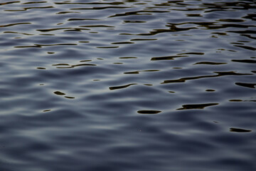 Background of water reflections with small waves