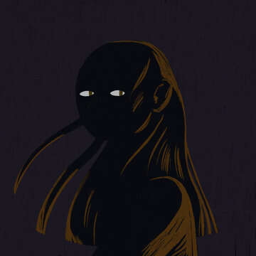 ghost of girl in the dark