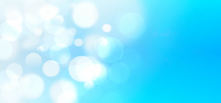 Abstract blur blue background concept,holiday bokeh wallpaper