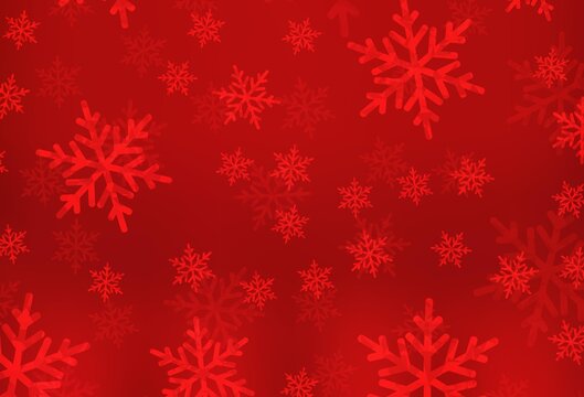 Light Red vector background in Xmas style.