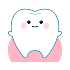 歯と歯茎のイラスト