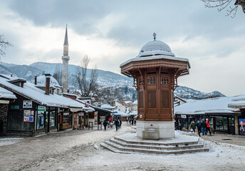 Sebilj in the winter