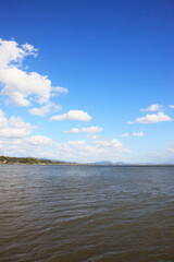 宍道湖431号線沿いから望む