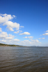 宍道湖431号線沿いから望む