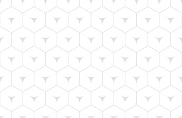 Abstract geometric pattern. A seamless vector background. White and gray ornament. Graphic modern pattern. Simple lattice graphic design.