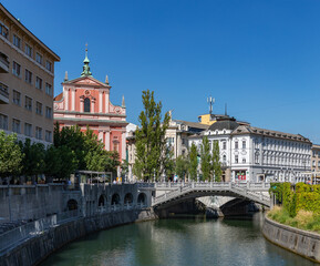 Fototapeta premium Prešeren Square