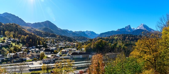 View Watzmann Mountain Alps Mountains