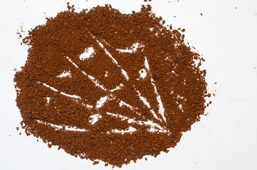 Coffee extravaganza - the spider web for Halloween.