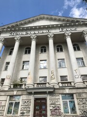 facade of a building